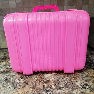Vintage 1990s Plastic Fashion Doll Travel/Storage Case